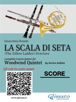 cover image of Woodwind Quintet Score "La Scala di Seta"